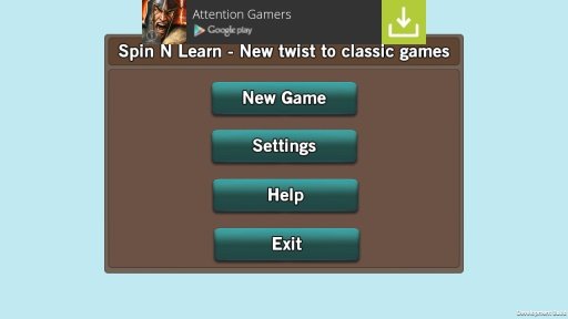 Spin N Learn BoardGame Spinner截图1