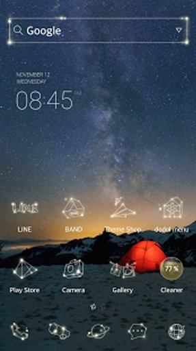 Starlight dodol theme截图2