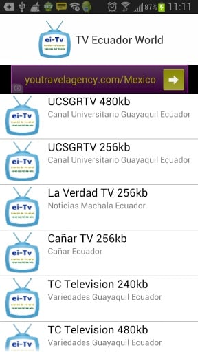 Tv of Ecuador and the world截图3