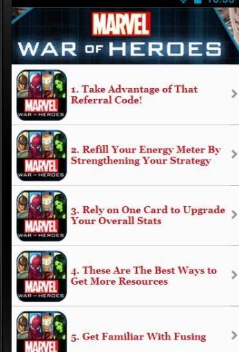 Marvel War of Heroes Top Cheat截图1