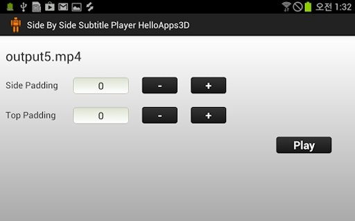 SideBySide Player HelloApps3D截图1