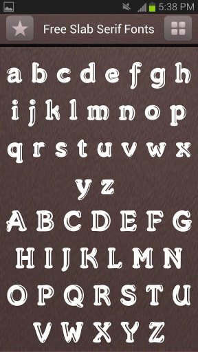 Free Slab Serif Font Style截图4