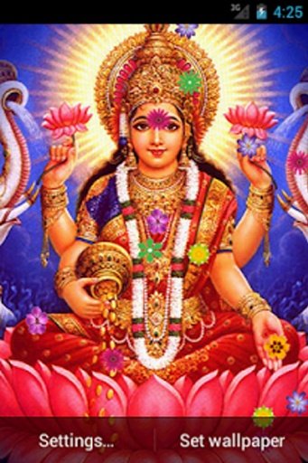 Lakshmi mata live wallpaper截图1