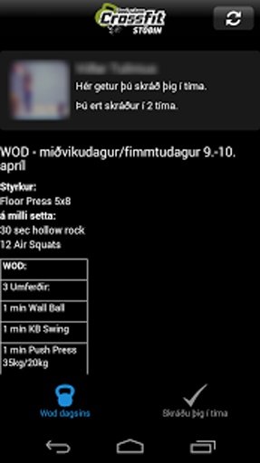 Crossfit Stöðin截图1