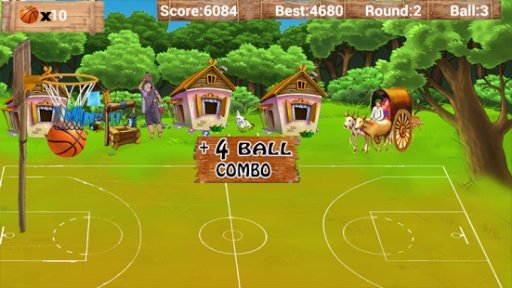 Village Basketball Shoot Game截图7