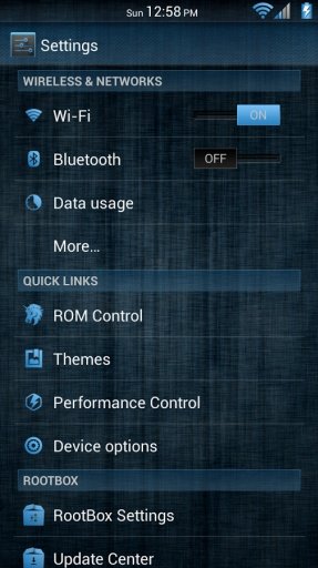 Acid Rain Blue CM10 Theme Free截图10