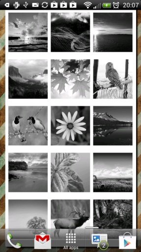 Photo frames slideshow Free LWP截图3