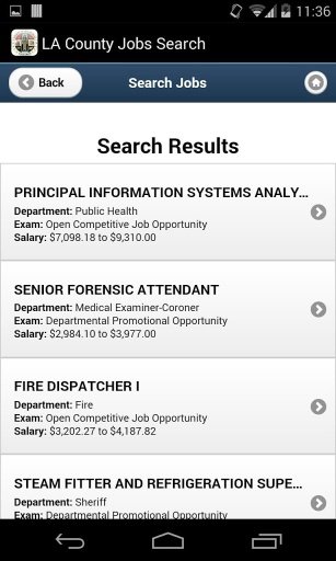 LA County Job Search截图2