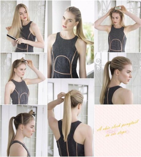 Ponytail Hairstyles Tutorial截图1