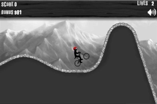 Stickman Downhill Bike截图3