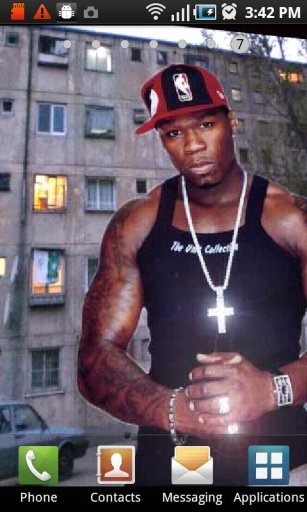 50 Cent Live Wallpaper截图2