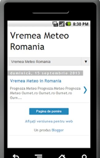 Vremea Meteo截图2