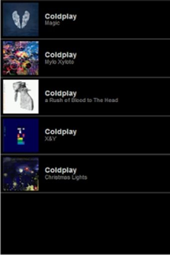 Coldplay Lyrics And Songs截图1