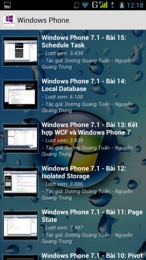 Video Programming WindowsPhone截图4