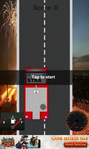 Fire Truck Games Race For Kids截图3