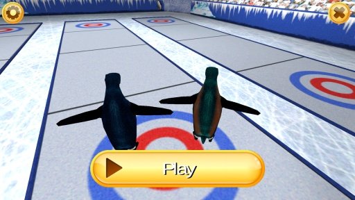 Crazy Penguin Curling 3D截图5