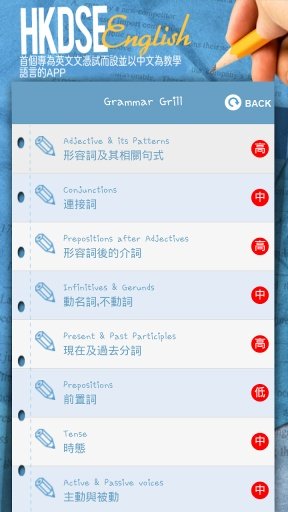 HKDSE Eng Vocab,Tips &amp; Grammar截图3