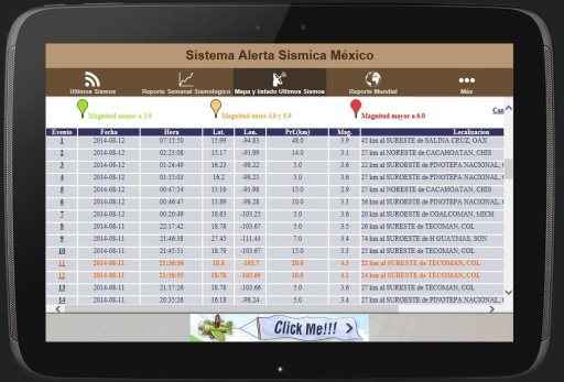 Alerta Sismica México截图2