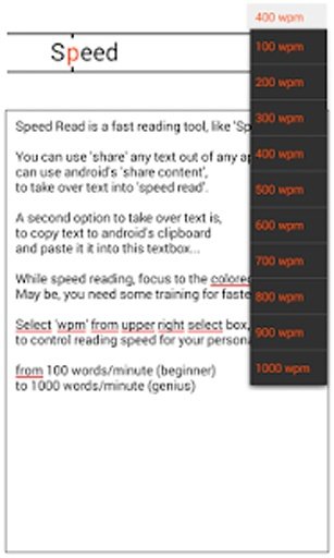 Speed Read inspired by Spritz!截图1