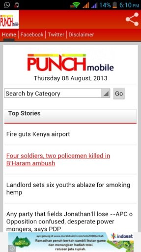 Punch Newspaper Nigeria截图6