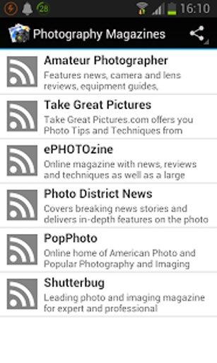 Photography Magazines截图3