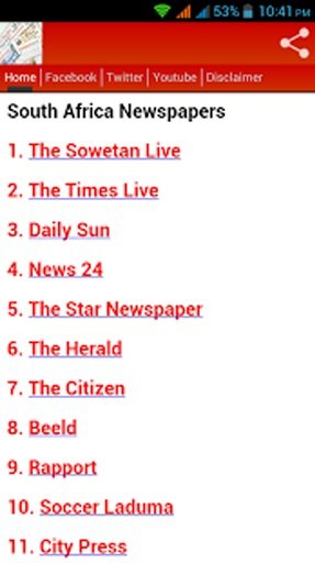 Beeld &amp;South Africa Newspapers截图7