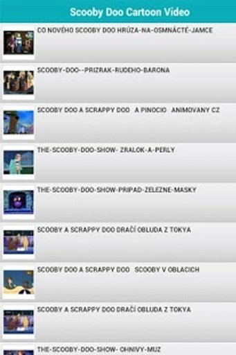 Scooby Doo Cartoon Video截图1