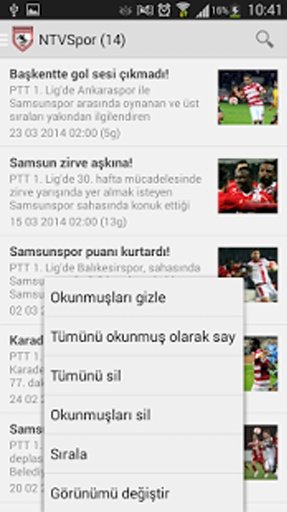 Samsunspor Haberleri G&uuml;ncel截图6