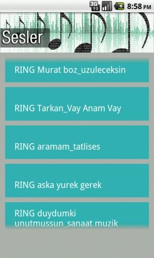 Karaoke Se&ccedil;me Şarkılar截图6