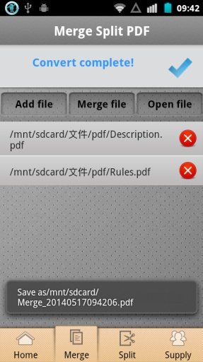 Merge Split PDF截图1