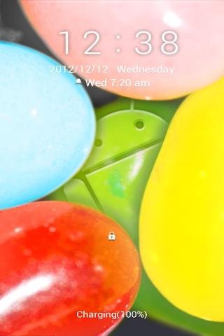 GO Locker Jelly Bean FREE Theme截图2