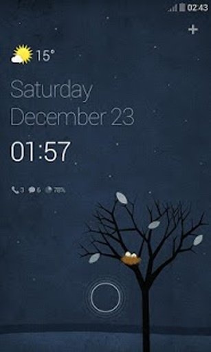 Baby Bird Dodol Locker Theme截图9