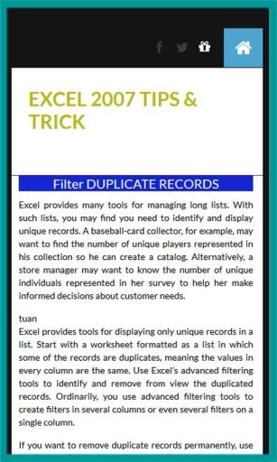 Learn for Excel 2007截图2