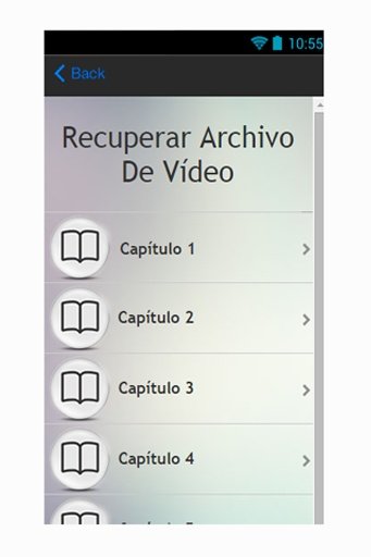 Recupere archivo de vídeo Guía截图3