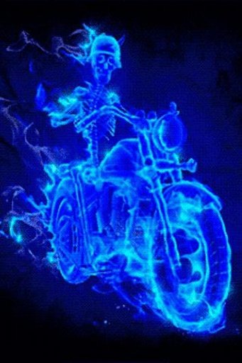 Burning Bike Live Wallpaper截图1