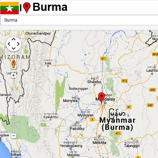 Burma Map截图1