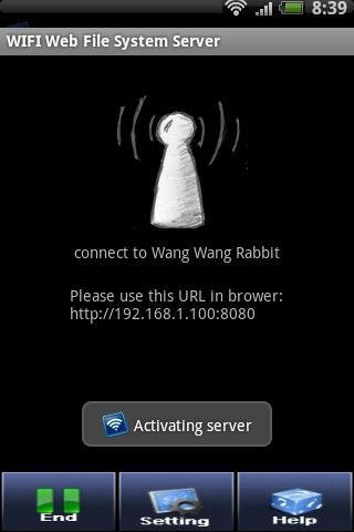 WiFi file system explorer截图1