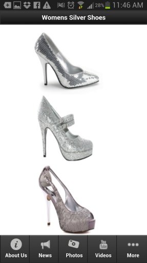 Womens Silver Shoes截图2