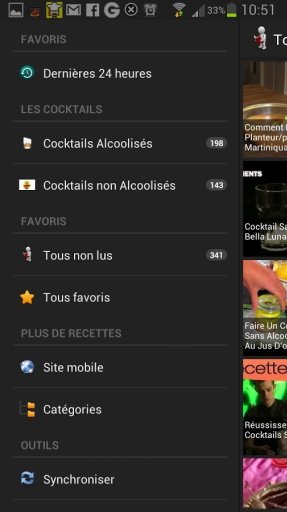 Cocktails Vid&eacute;o截图1