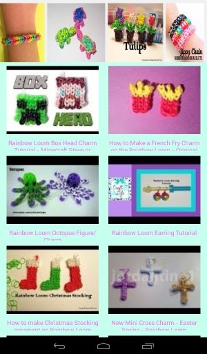 Rainbow Loom Ideas Designs截图1