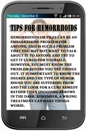 Tips for Hemorrhoids截图1