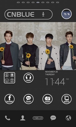 CNBLUE dodol launcher theme截图1