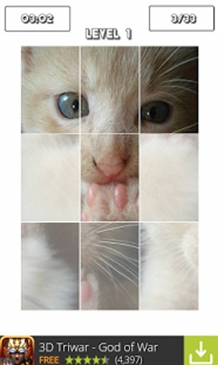 Funny Cat Puzzles game截图3