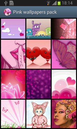 Pink Wallpapers Pack截图10