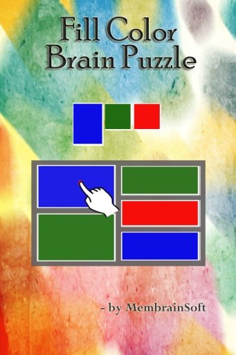 Fill Color ,Brain Color Puzzle截图6