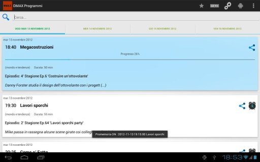 DMAX Italy Programs截图2