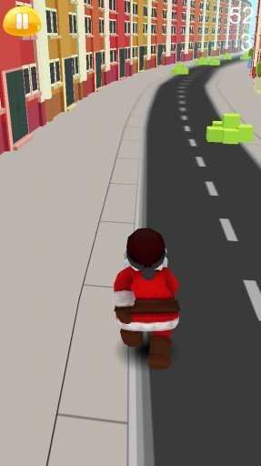 Santa Run 3D Merry Christmas截图1