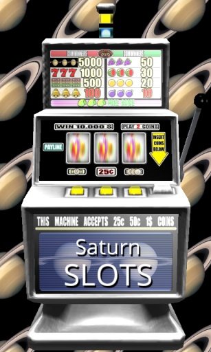 3D Saturn Slots - Free截图1