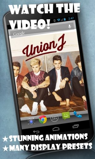 Union J live wallpaper截图5