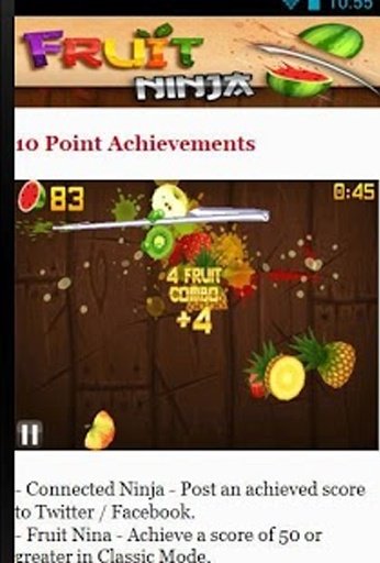 Fruit Ninja Top Cheats截图6